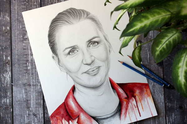 Portræt af Mette Frederiksen