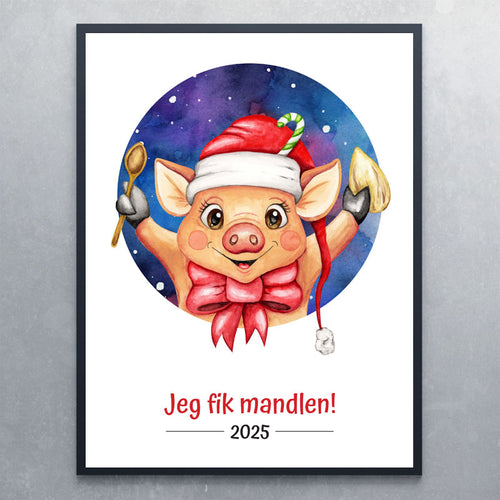 Mandelgave - plakat