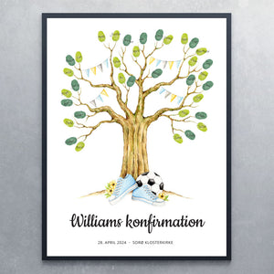 Plakat til konfirmation