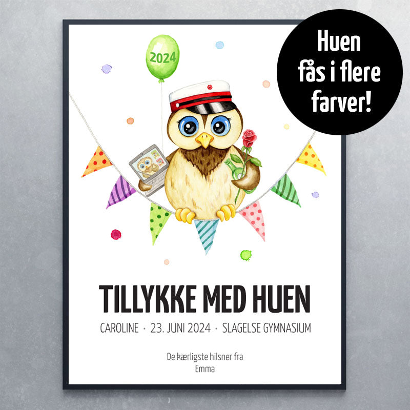 Plakat til student - studentergave