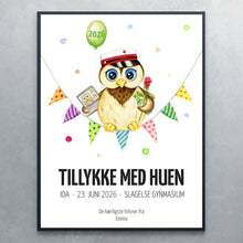 Plakat til studenten