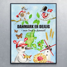 Danmarksplakat - byplakat