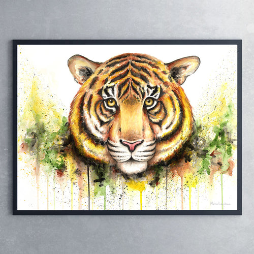 Plakat med tiger
